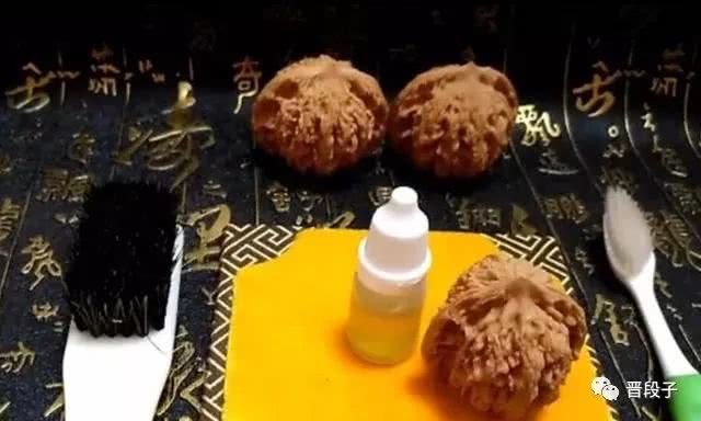 文玩核桃快速上色包漿法，最后一招厲害了