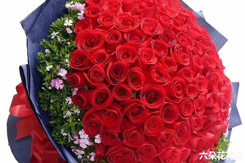 100朵玫瑰花的花語是什么？